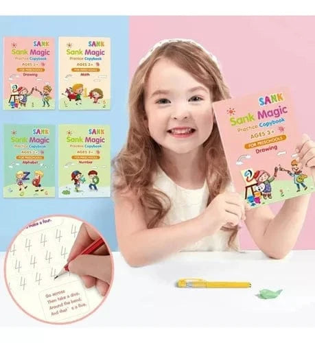 Cool Trendys Callybook📚 KIT DE 4 LIBROS MAGICOS + 10 minas y portabolígrafo GRATIS🤩