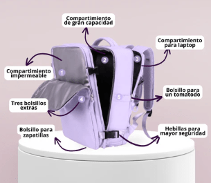 Cool Trendys Otro Morado Nueva maleta VIAJERA©️ Super espaciosa😍