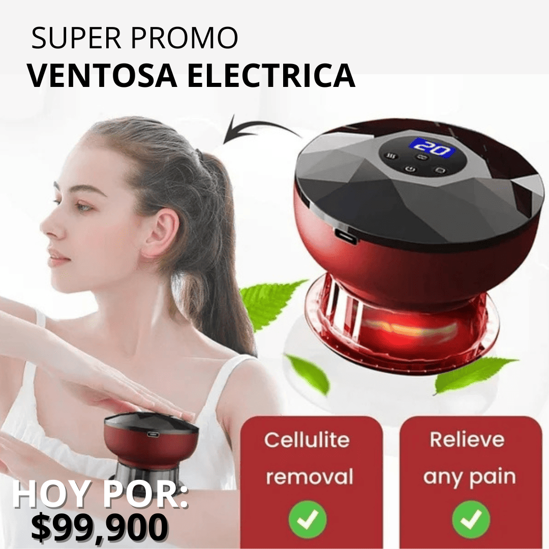 Cool Trendys Salud Bodyfit Therapy Ventosa eléctrica