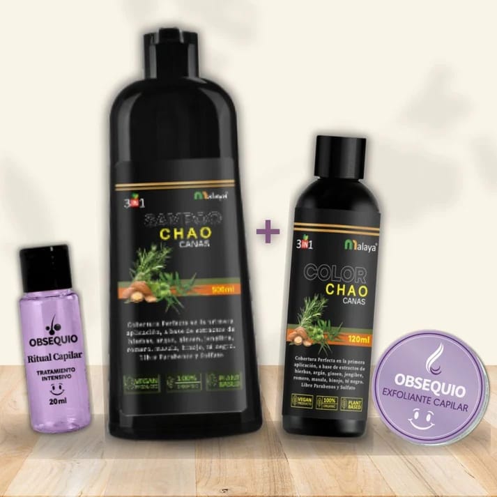 Cool Trendys Shampoo chaoo canas y frizz🎁+ 2 obsequios