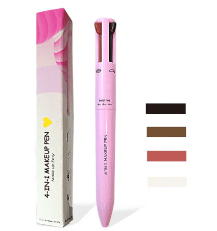 Cool Trendys Belleza GlamourPen™ Lapiz Multi Funcional 4 en 1