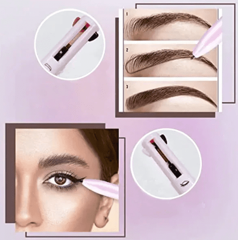 Cool Trendys Belleza GlamourPen™ Lapiz Multi Funcional 4 en 1
