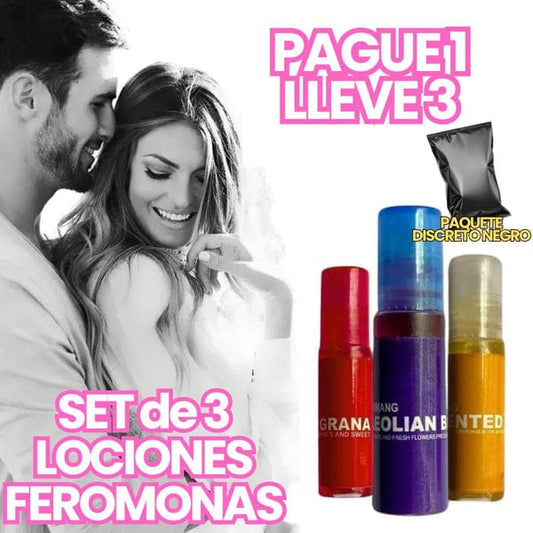 Cool Trendys Belleza LoveMe® - SET de FEROMONAS PAGUE 1 LLEVE 3