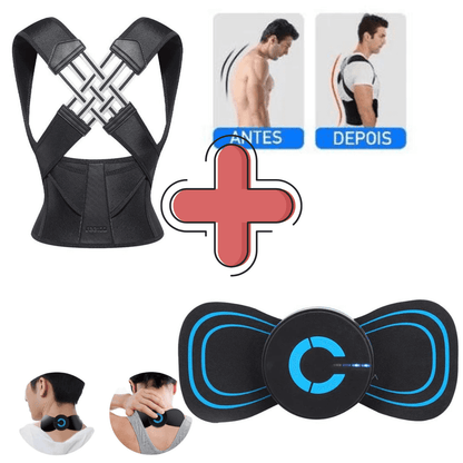 Cool Trendys Bienestar, Salud Super combo BodyRelx™ Mini Masajeador eléctrico + cinturón
