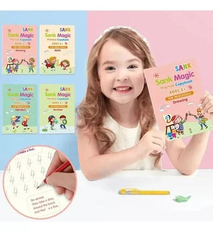 Cool Trendys Callybook📚 KIT DE 4 LIBROS MAGICOS + 10 minas y portabolígrafo GRATIS🤩