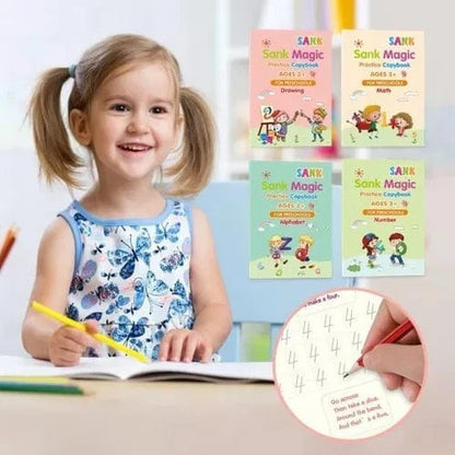Cool Trendys Callybook📚 KIT DE 4 LIBROS MAGICOS + 10 minas y portabolígrafo GRATIS🤩