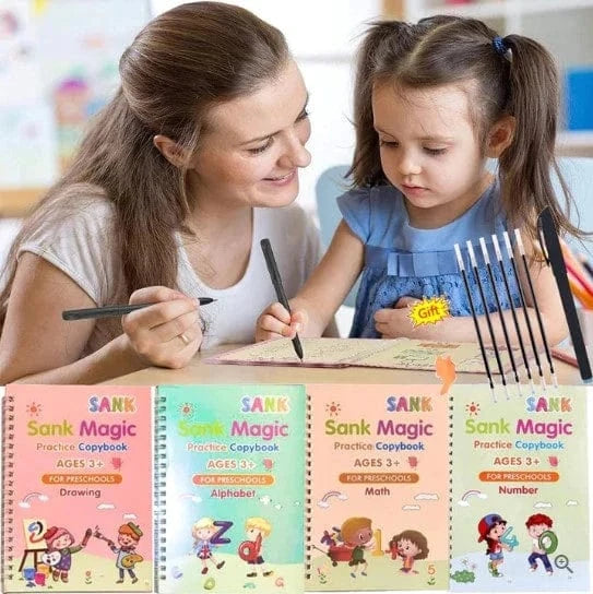 Cool Trendys Callybook📚 KIT DE 4 LIBROS MAGICOS + 10 minas y portabolígrafo GRATIS🤩