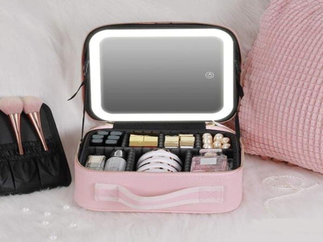Cool Trendys Cosmetiquera con luz LED🌟