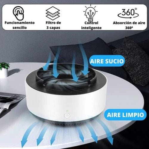 Cool Trendys Hogar AIRCLEAN®Cenicero Aire Puro