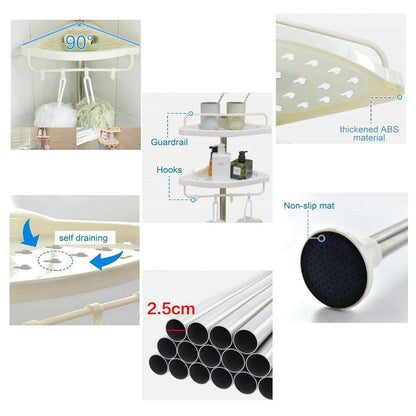 Cool Trendys Hogar Organizador de Baño esquinero