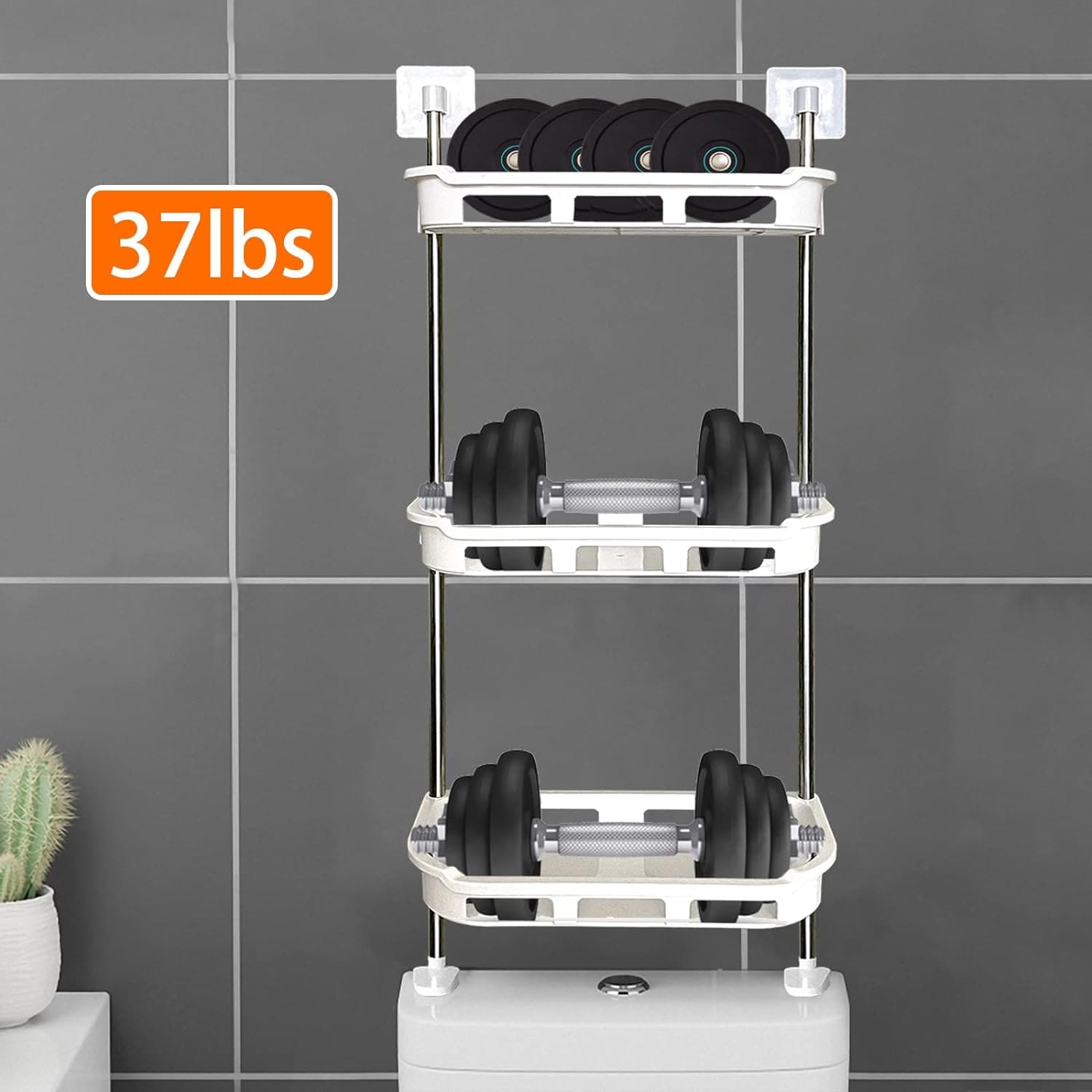 Cool Trendys Hogar Organizador multifuncional Blanco®️ Toilet🤩