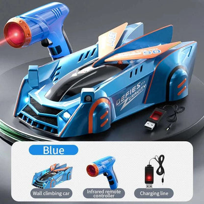 Cool Trendys Jugueteria Azul Carro Laser Cero Gravity🚗