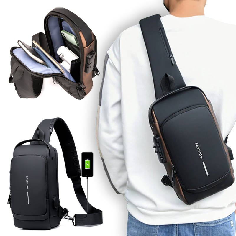 Cool Trendys Moda Morral Antirrobo Impermeable