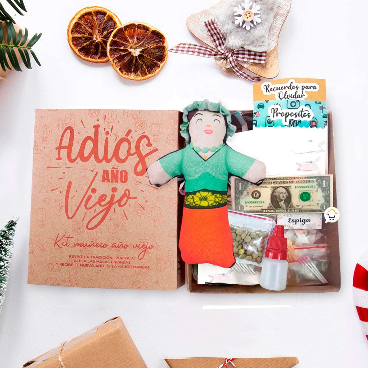 Cool Trendys Navidad Mujer Kit ritual AÑO VIEJO 2024🎉🎄
