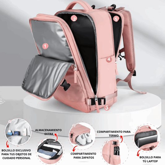 Cool Trendys Otro Rosado Nueva maleta VIAJERA©️ Super espaciosa😍