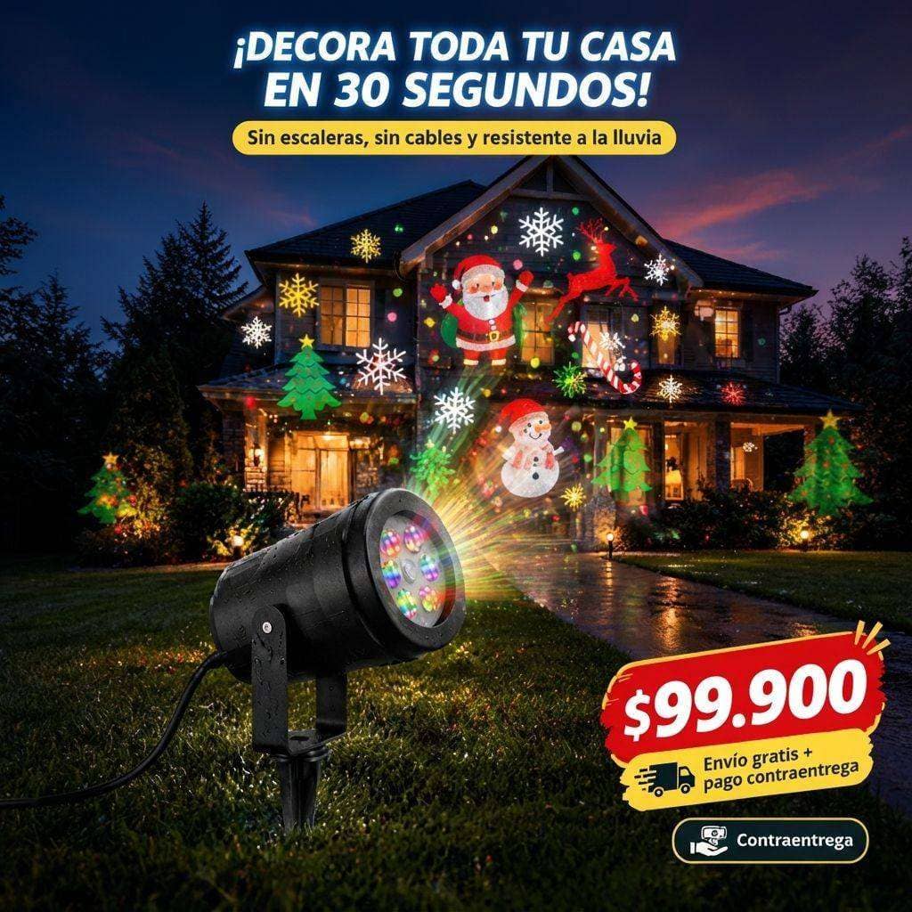 Cool Trendys proyector navideño