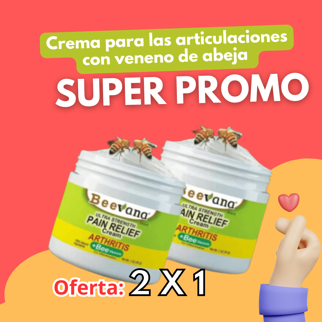 Cool Trendys Salud 2 x1 Crema Beevana©️Alivia tus dolores de huesos y articulaciones