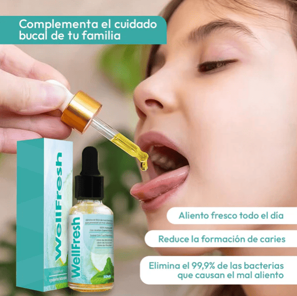 Cool Trendys Salud Well-Fresh Elimina el Mal Aliento