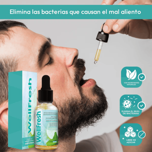 Cool Trendys Salud Well-Fresh Elimina el Mal Aliento