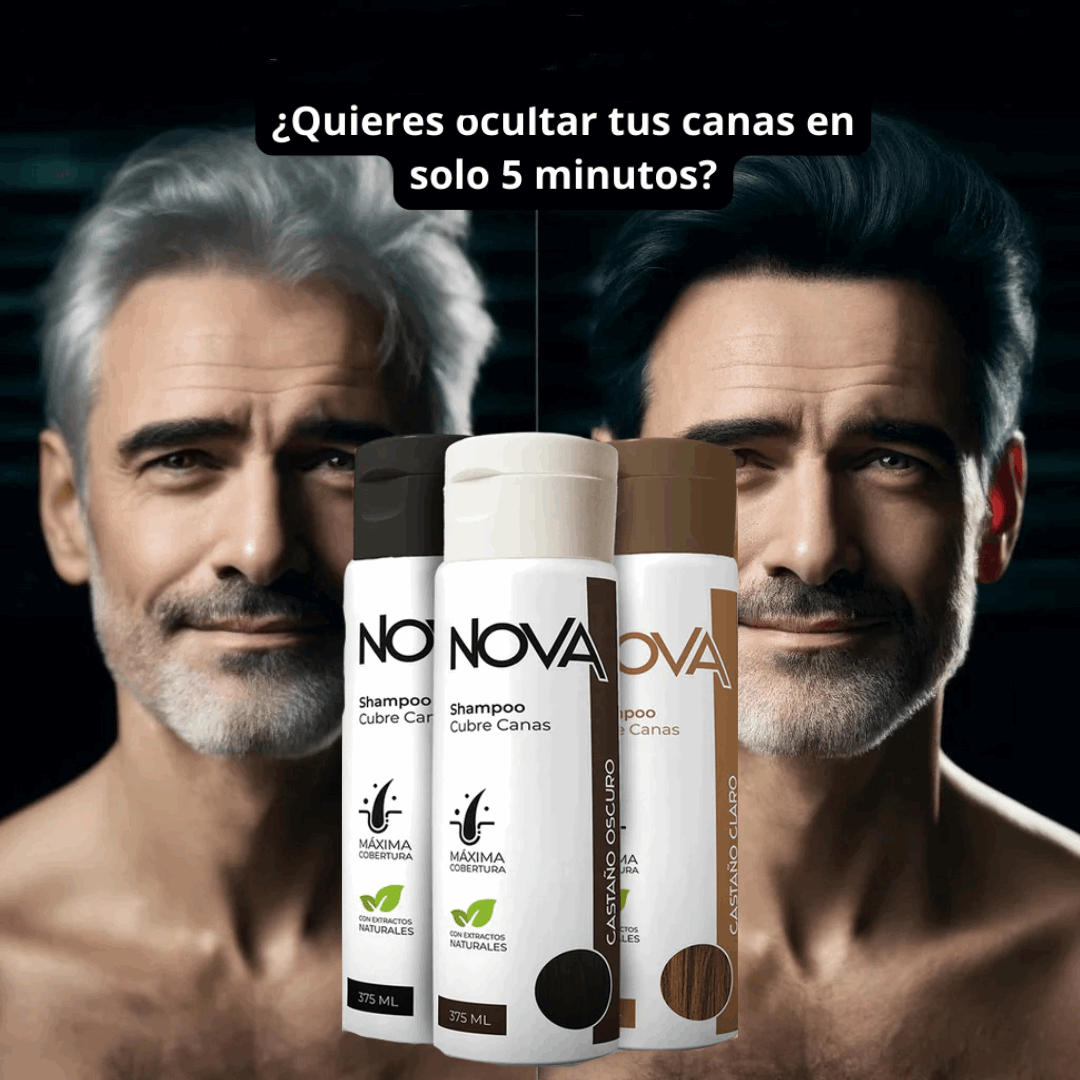 Cool Trendys Shampoo cubre canas®️NOVA